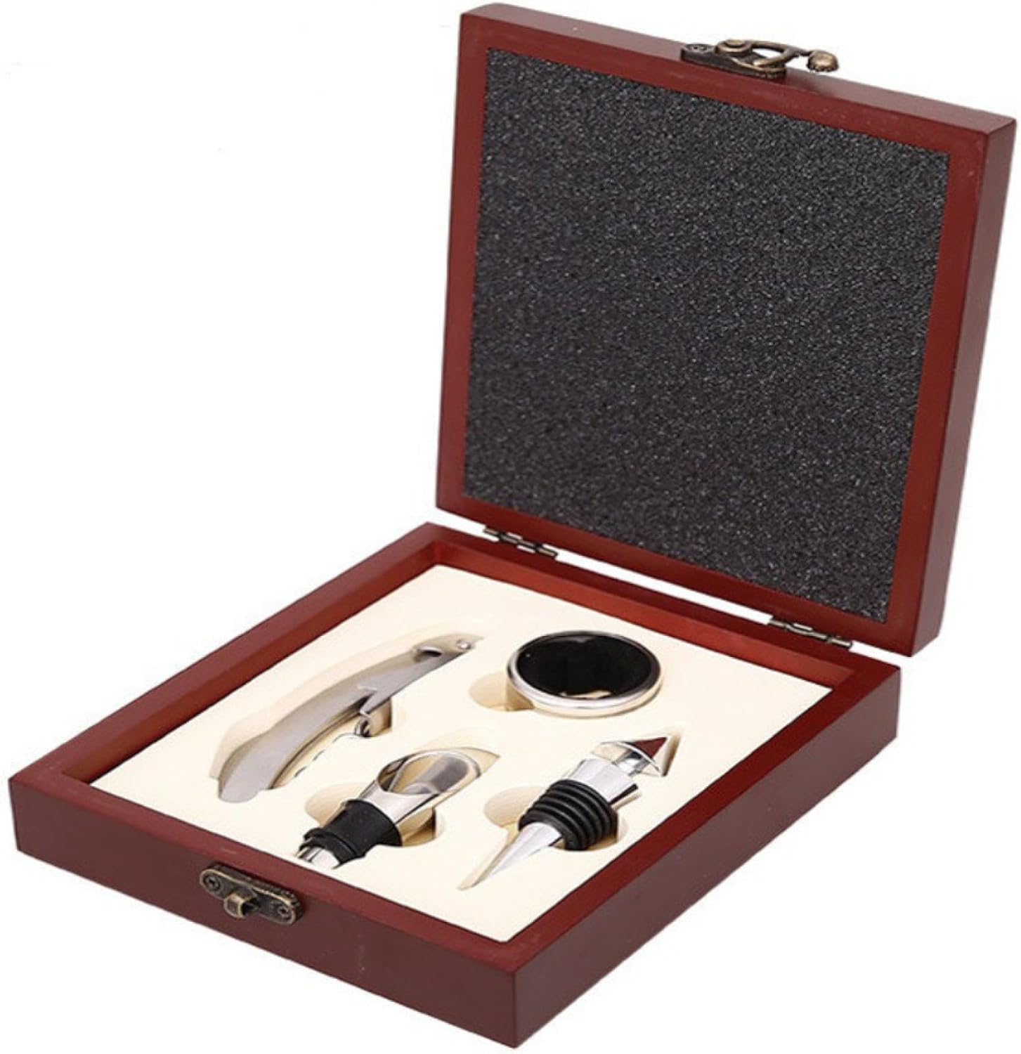 Set of Four Wooden Boxes for Wine openers
