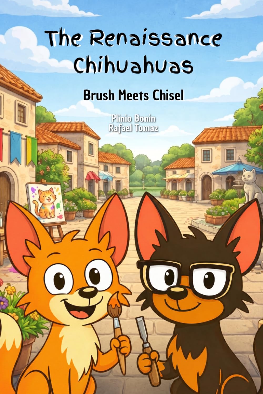 The Renaissance Chihuahuas: Brush Meets Chisel