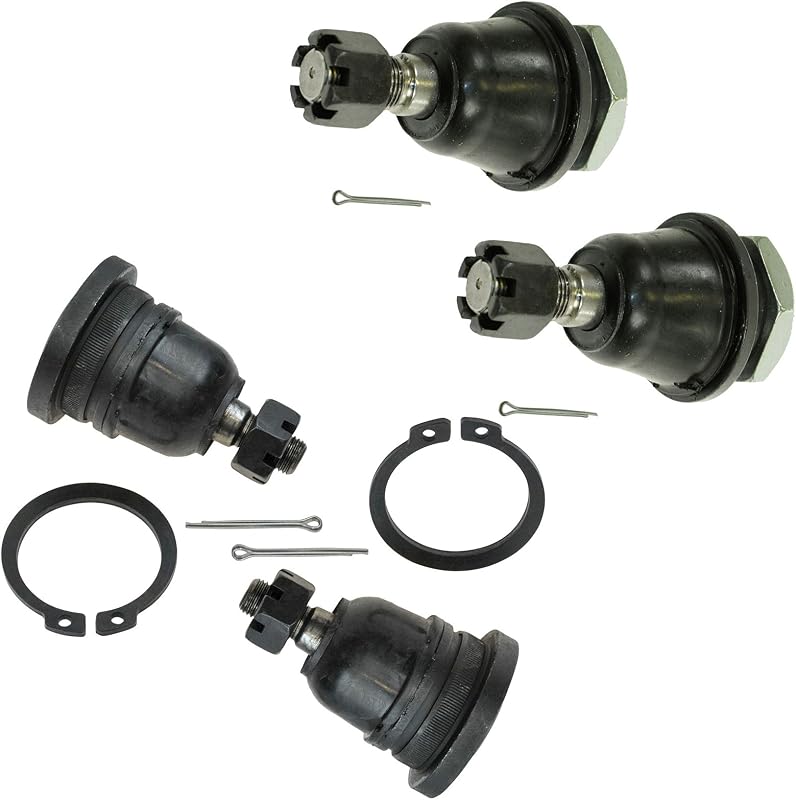 Kit de Pivôs de Suspensão Dianteiros Superiores e Inferiores TRQ para Nissan Frontier e Xterra – 4 peças