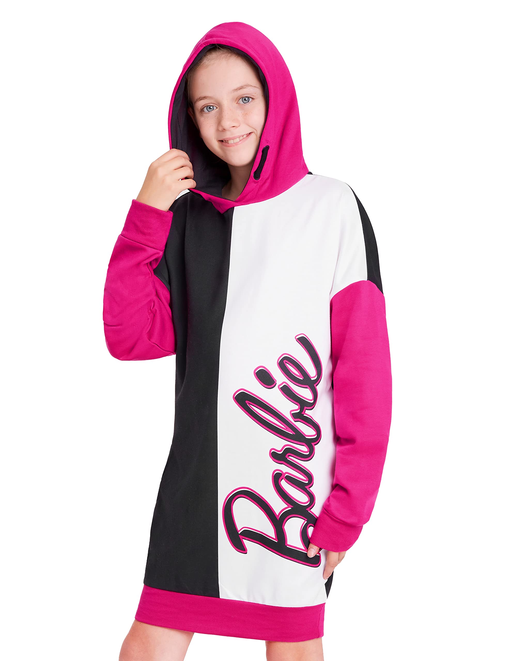 Barbie Sudadera Oversize Niña - Vestidos Sudaderas para Niñas