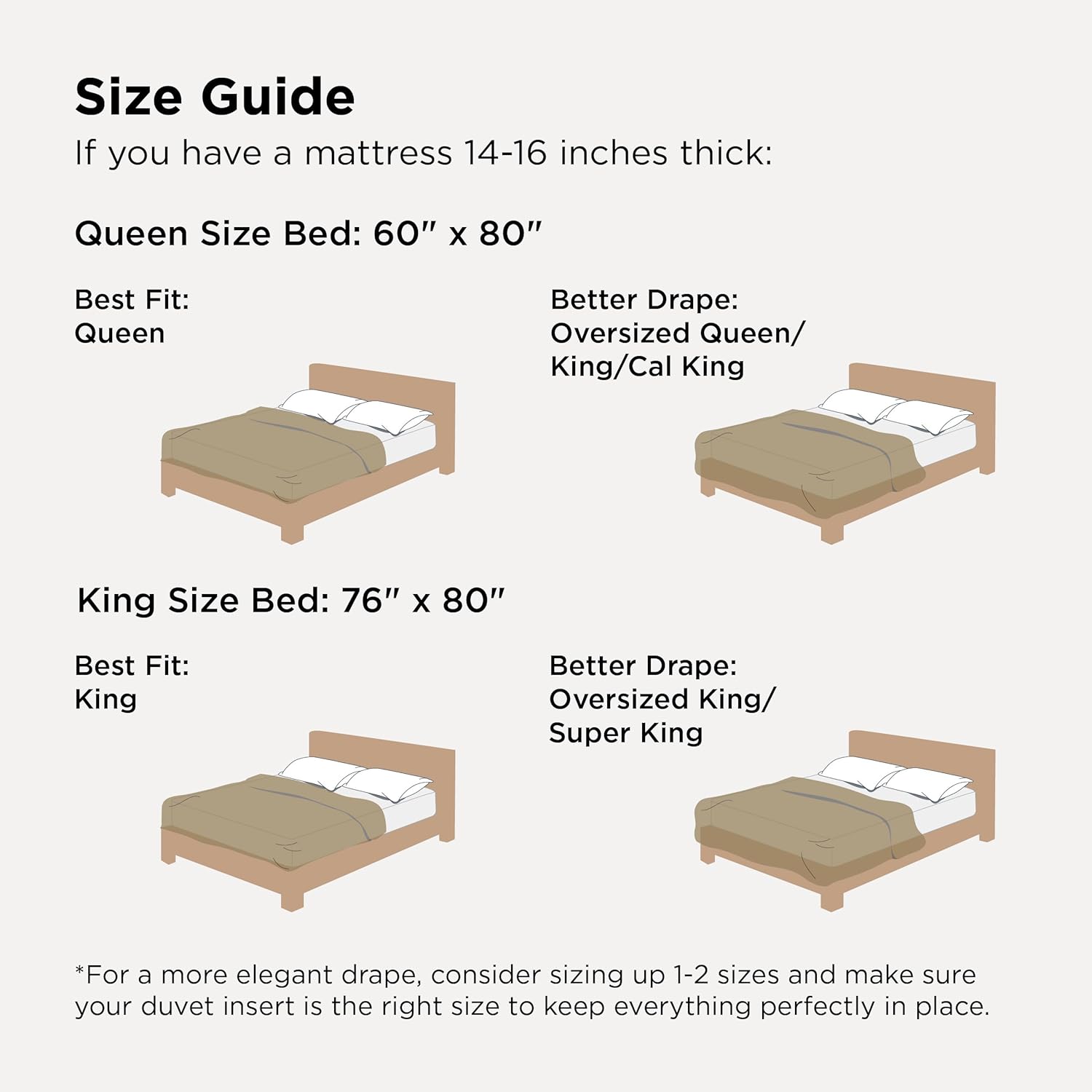 Bedsure 100% Washed Cotton Duvet Cover King Size - Black Minimalist Bedding Set Linen Like - PureWoven Plain Simple & Soft Comforter Cover for All Seasons (Black, King, 104"x90")