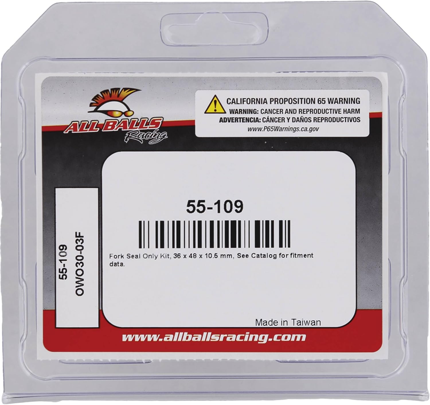 Fork Seal Only Kit Compatible with/Replacement for Honda Cr125R 80, Cr250R 78-80, Gl1000 Gold Wing 55-109