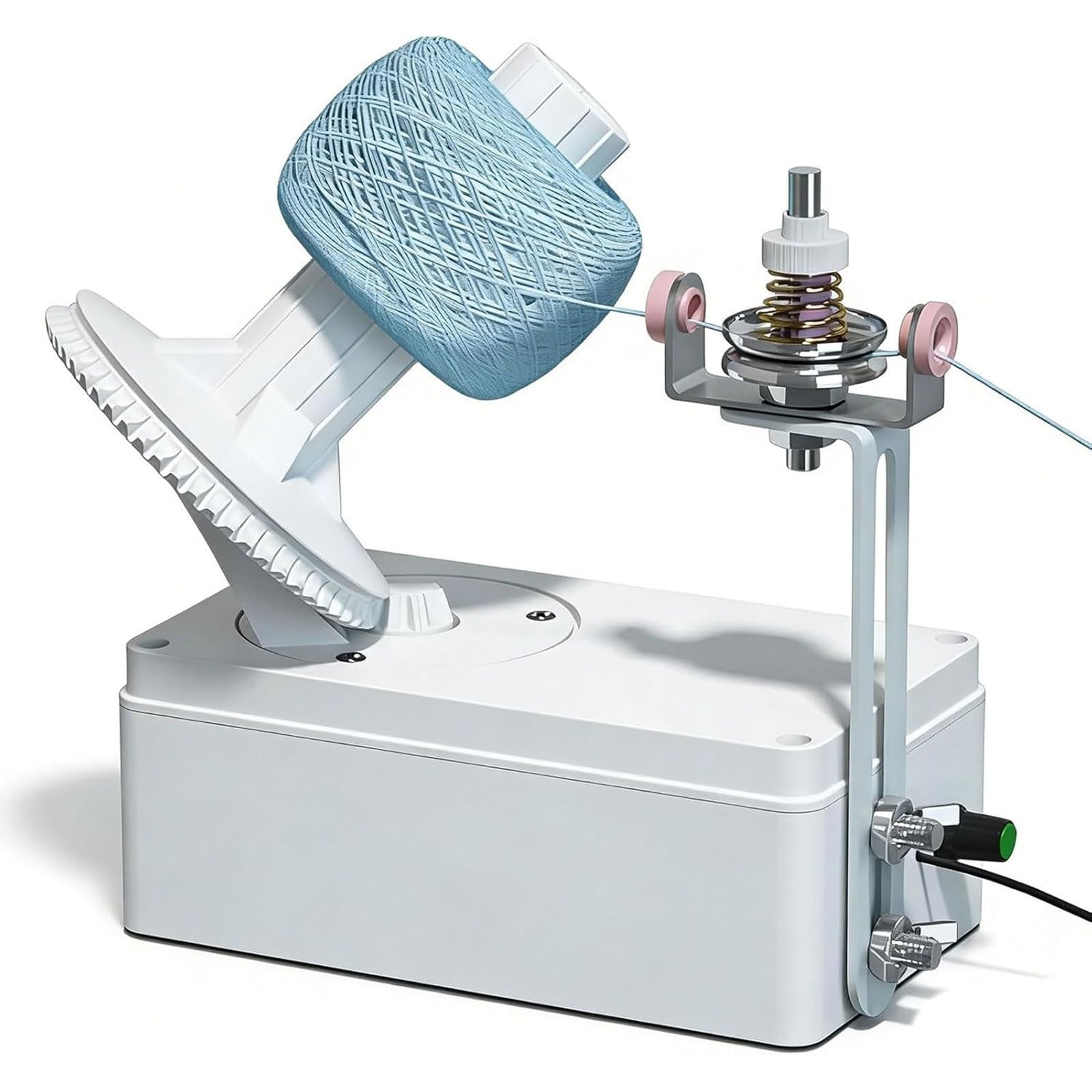 Machine à enrouler le fil de laine automatique pour tisserand et crochet