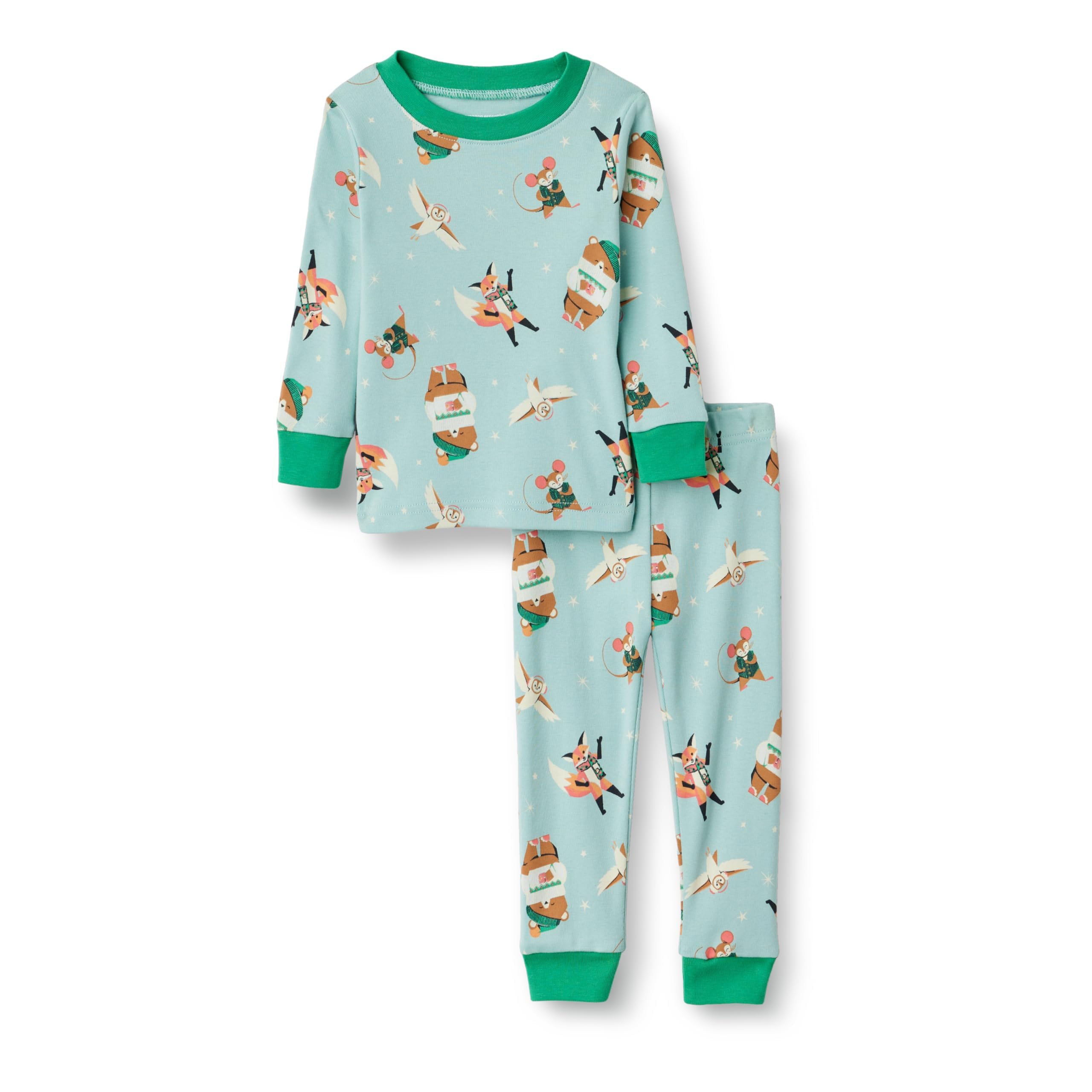 Amazon Essentials Babies, Toddlers and Boys' Snug-Fit Cotton Rib Pajama Sleepwear Sets, Multipacks