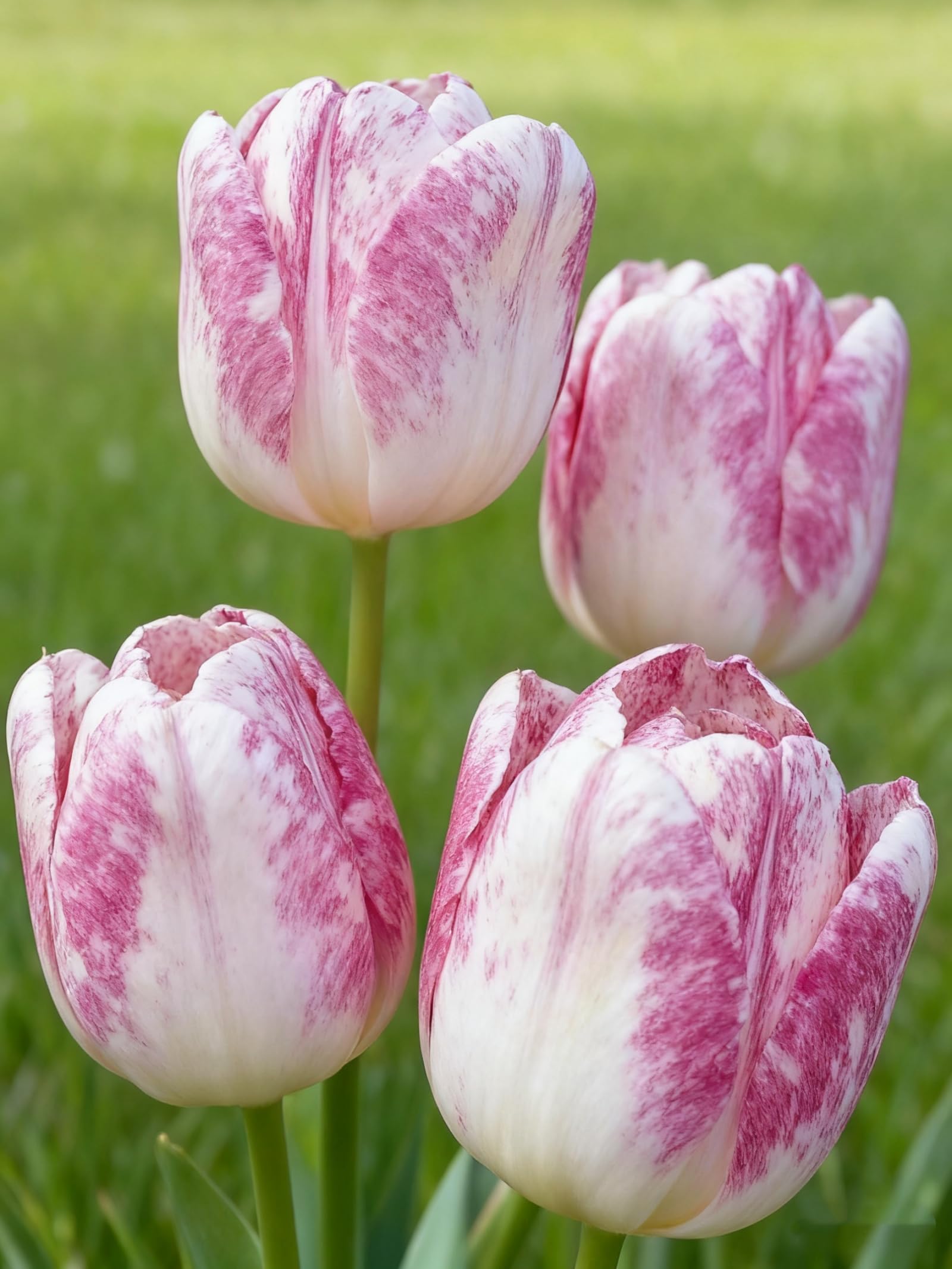 Tulip Bulbs UK Hardy Low Maintenance/Grow in Beds、Borders ＆ Patio Pots/Suitable for Autumn Planting ＆ Spring Flowering/Excellent Display-B-4 Bulbs