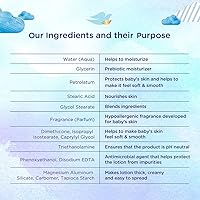 Vista 7 de Baby Dove Loción nutritiva para bebés rica en humedad, 13.5 fl oz