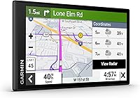 Vista 2 de Garmin dzl OTR610, Large, Easy-to-Read 6' GPS Navigator, Custom Truck Routing, High-Resolution Birdseye Satellite Imagery, Directory of Truck &