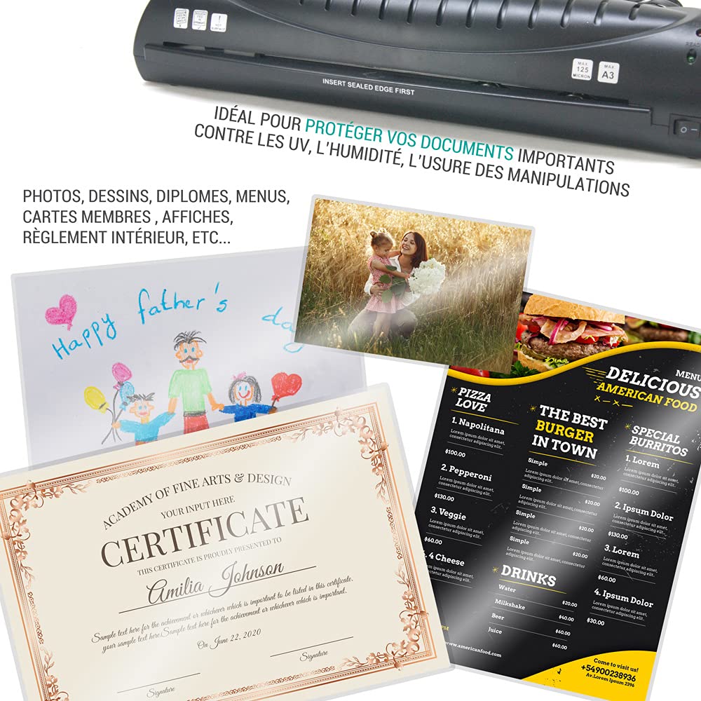 Texet A78211-2X21V Pro laminator z 200 arkuszami A4 Czarny