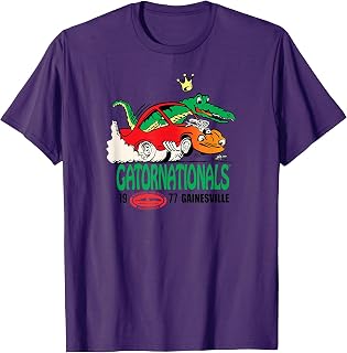 NHRA 1977 Gatornationals t-shirt T-Shirt