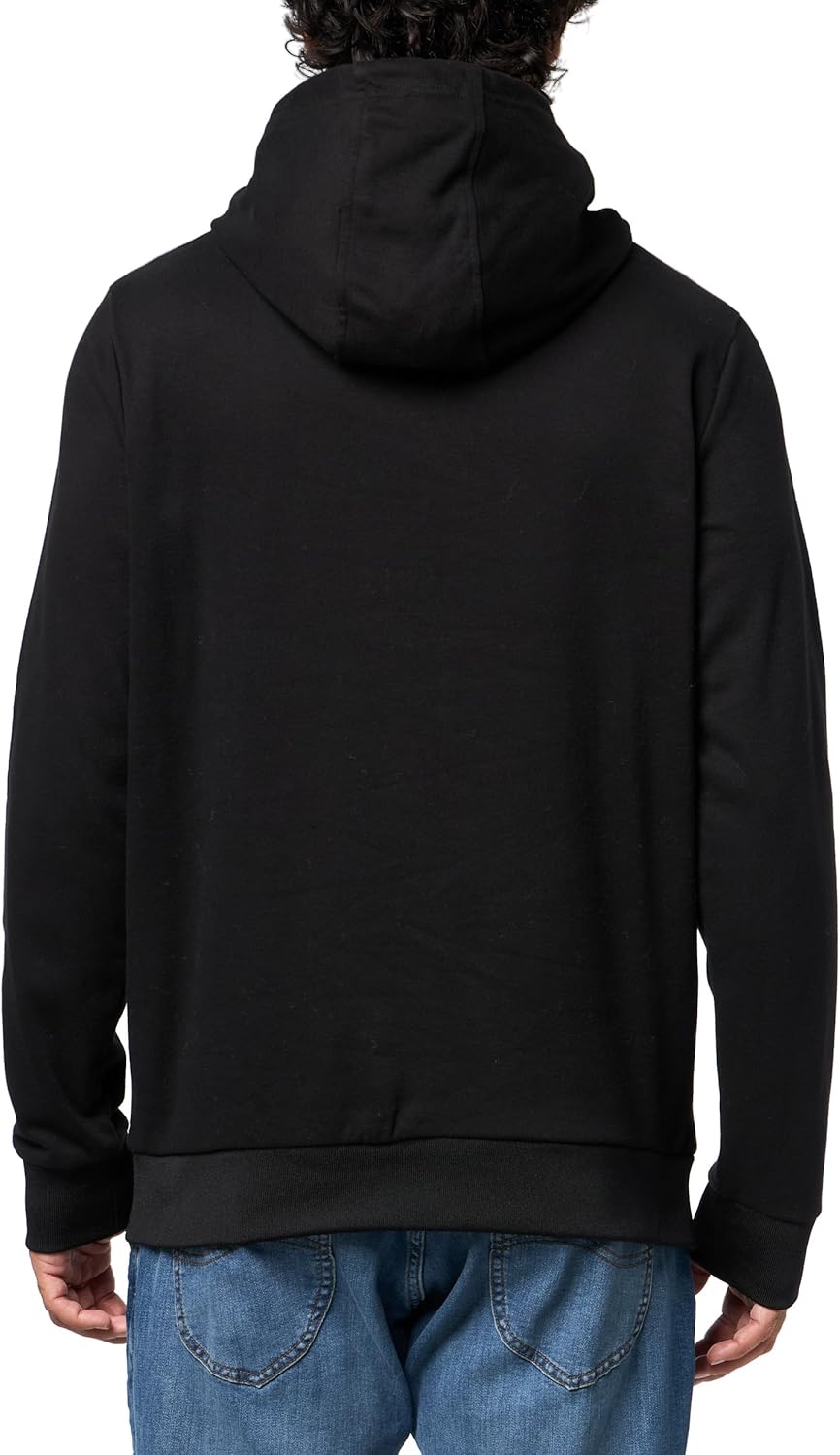 KARL LAGERFELD mens Crewneck Logo Basic Relaxed Fit Sweatshirt - Image 2