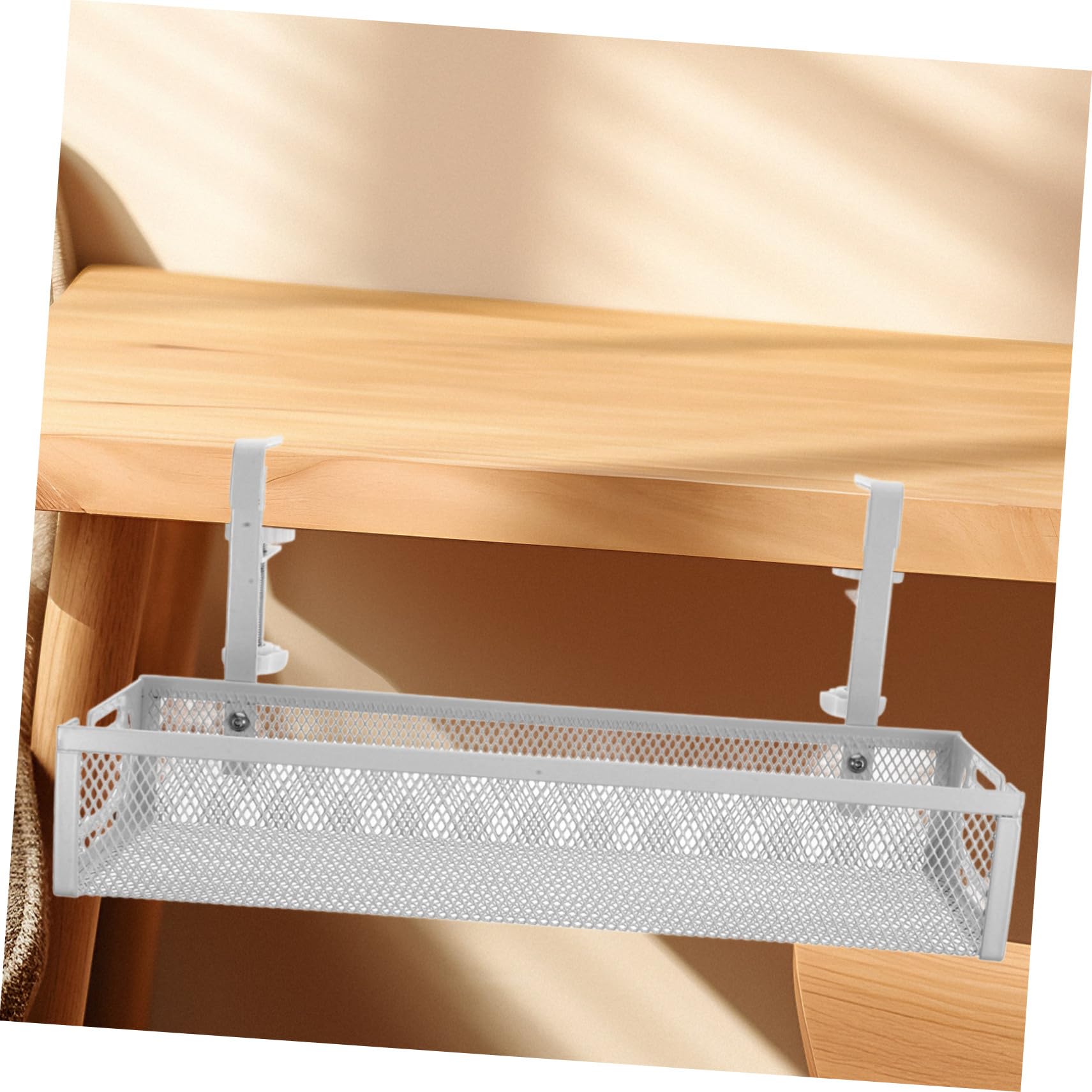 Organizzatore Cavi Sotto Scrivania Supporto Compatto Per Gestione Cavi Design Semplice e Pratico Facile Installazione Resistente e Leggero Per Casa e Ufficio