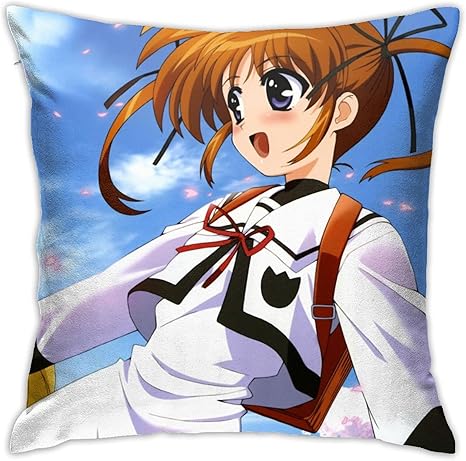 Amazon Co Jp 魔法少女リリカルなのは 抱き枕綺麗 お宅 かわいい 通気性 柔らか 人気 プレゼント 萌えグッズ スギフト 45x45cm ホーム キッチン