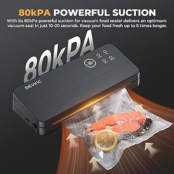 Amazon.com: DEVINC Vacuum Sealer Machine, Compact Food Sealer with