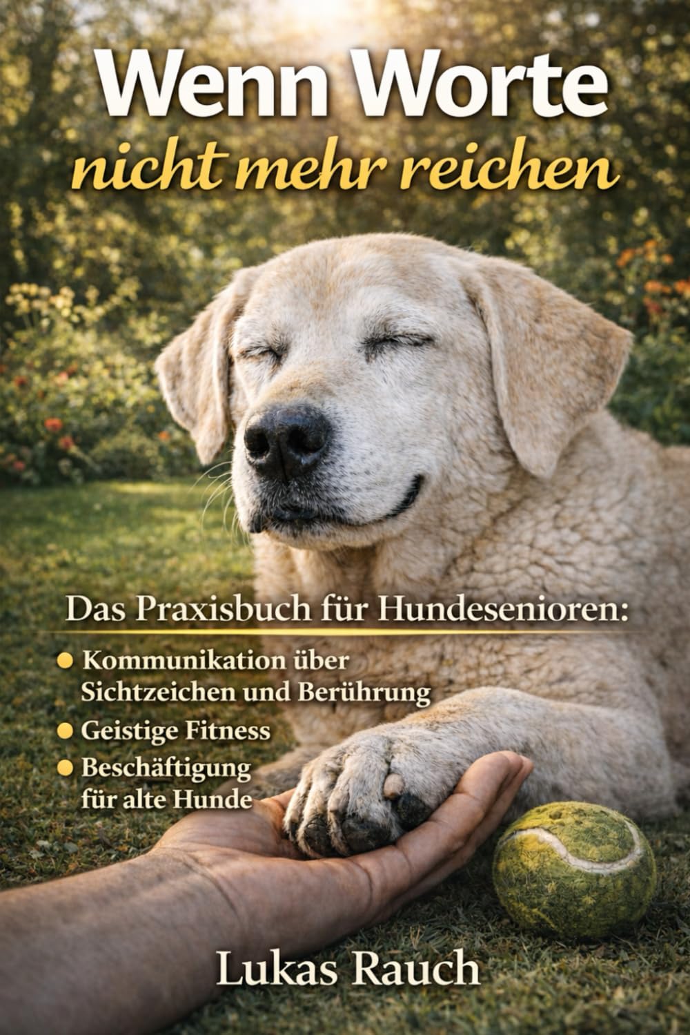 Wenn Worte nicht mehr reichen: Das Praxisbuch für Hundesenioren: Kommunikation über Sichtzeichen und Berührung. Geistige Fitness und Beschäftigung für alte Hunde.