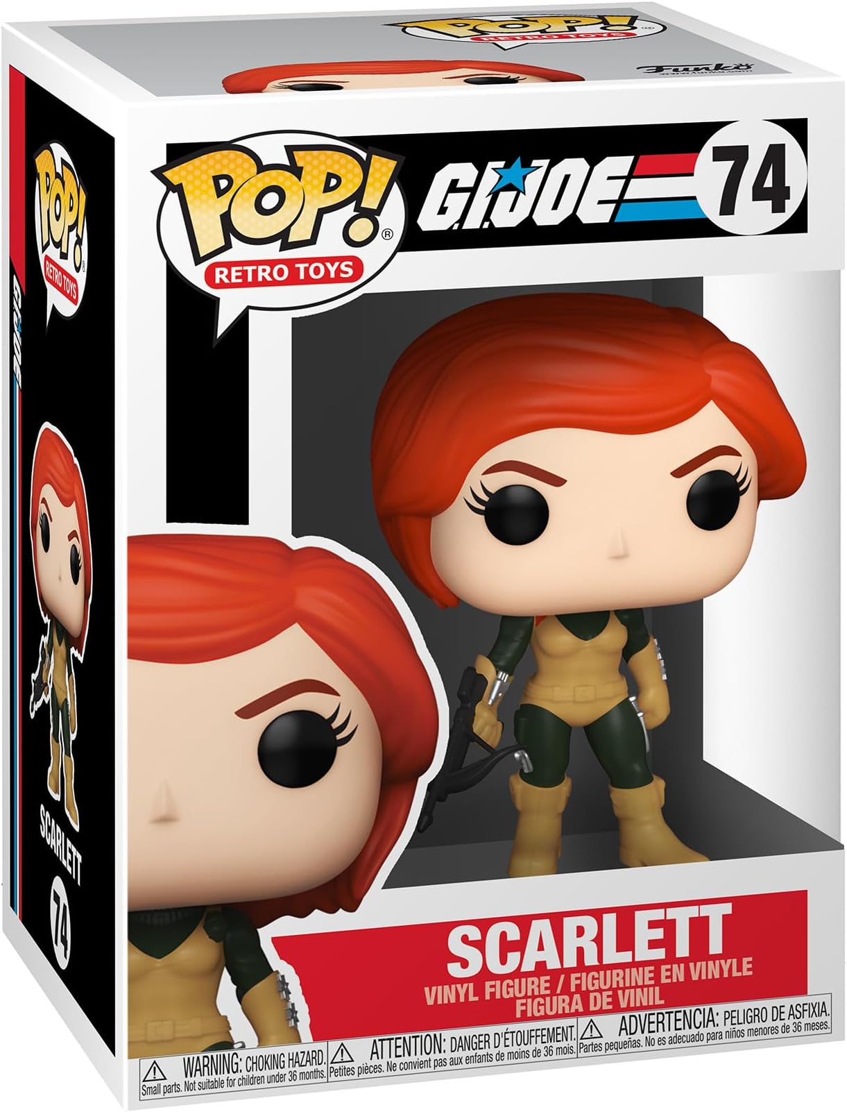 G.I. Joe Scarlett Funko Pop! Vinyl Figure #74