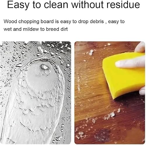 Miniatura 8 de Stainless Steel Cutting Board Thickened Stainless Steel Cutting Board Household Kitchen Kneading Dough(39x28cm)