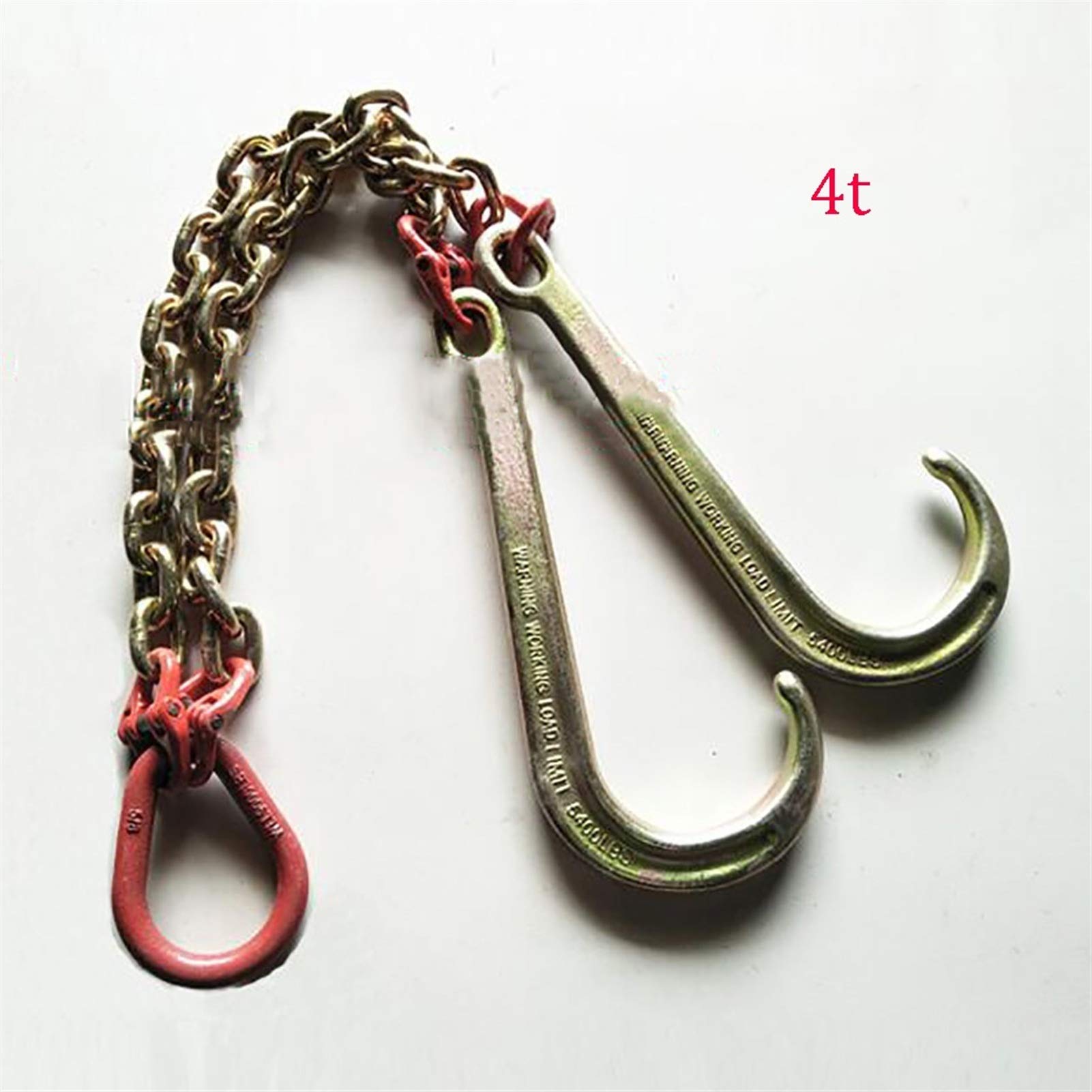 Crochet De Remorquage Type J - Double Crochet 4T/5T - Pour Chaîne, Corde De Frein Ou Transport