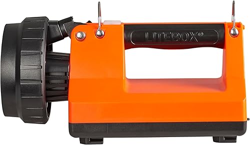 Miniatura 3 de Streamlight 45851 E-Spot LiteBox 1500-Lumen 110000 Candela Linterna de haz puntual recargable con carga CACC, correa de hombro resistente y estante