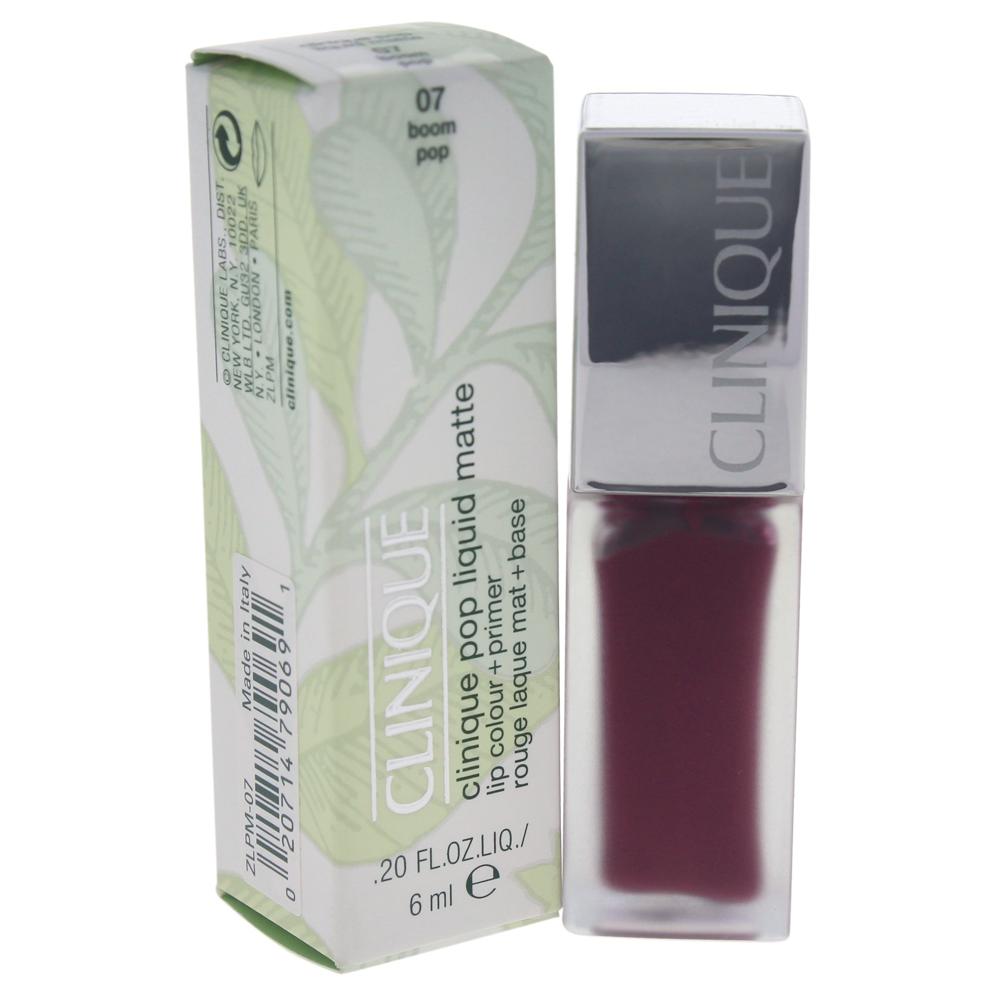 POP LIQUID MATTE lip colour + primer #07-boom pop 6 ml