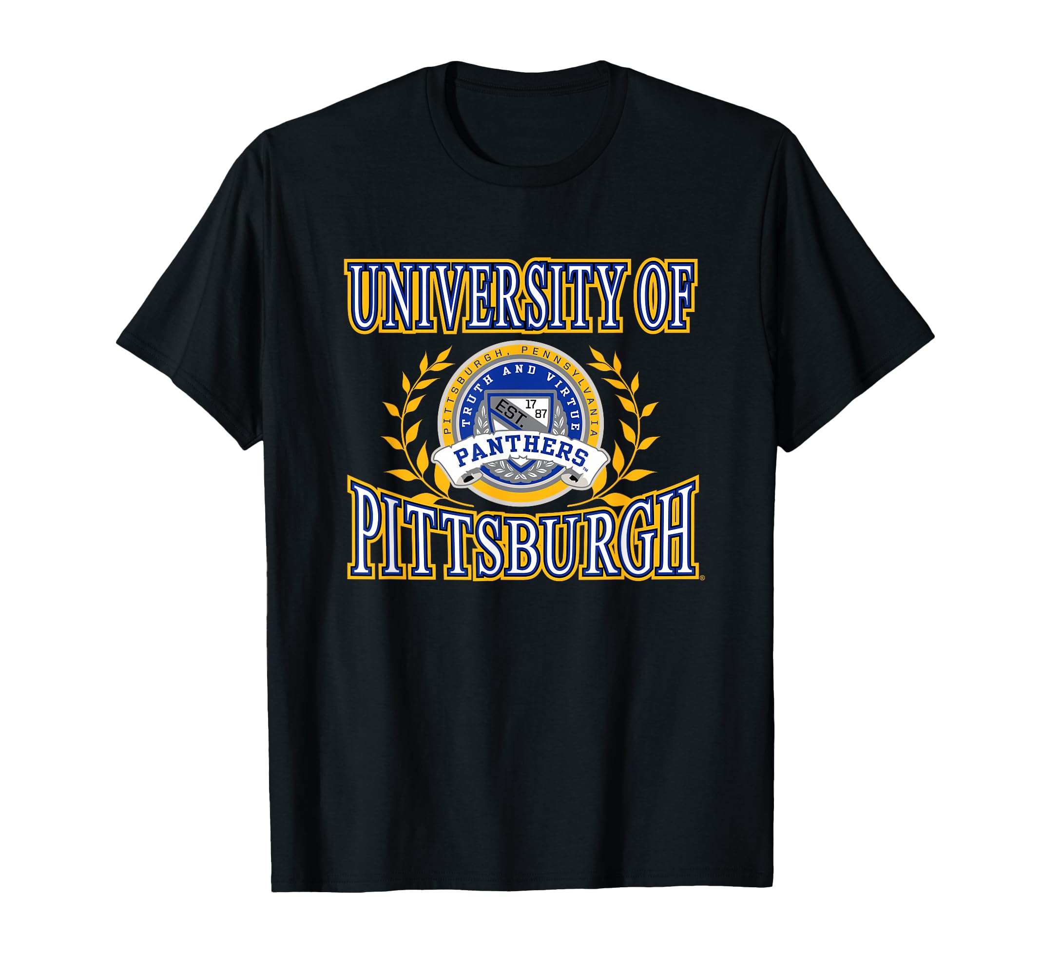 Pittsburgh Panthers Laurels Officially Licensed T-Shirt