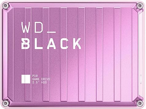 Western Digital WD Portable HDD 2TB WD_BLACK P10 Pink USB 3.2 Gen1 / Manufacturer PS4 / Xbox One Manufacturer Operation ConfirmedWDBA2W0020BPK-WES1 Domestic Authorized Distributor