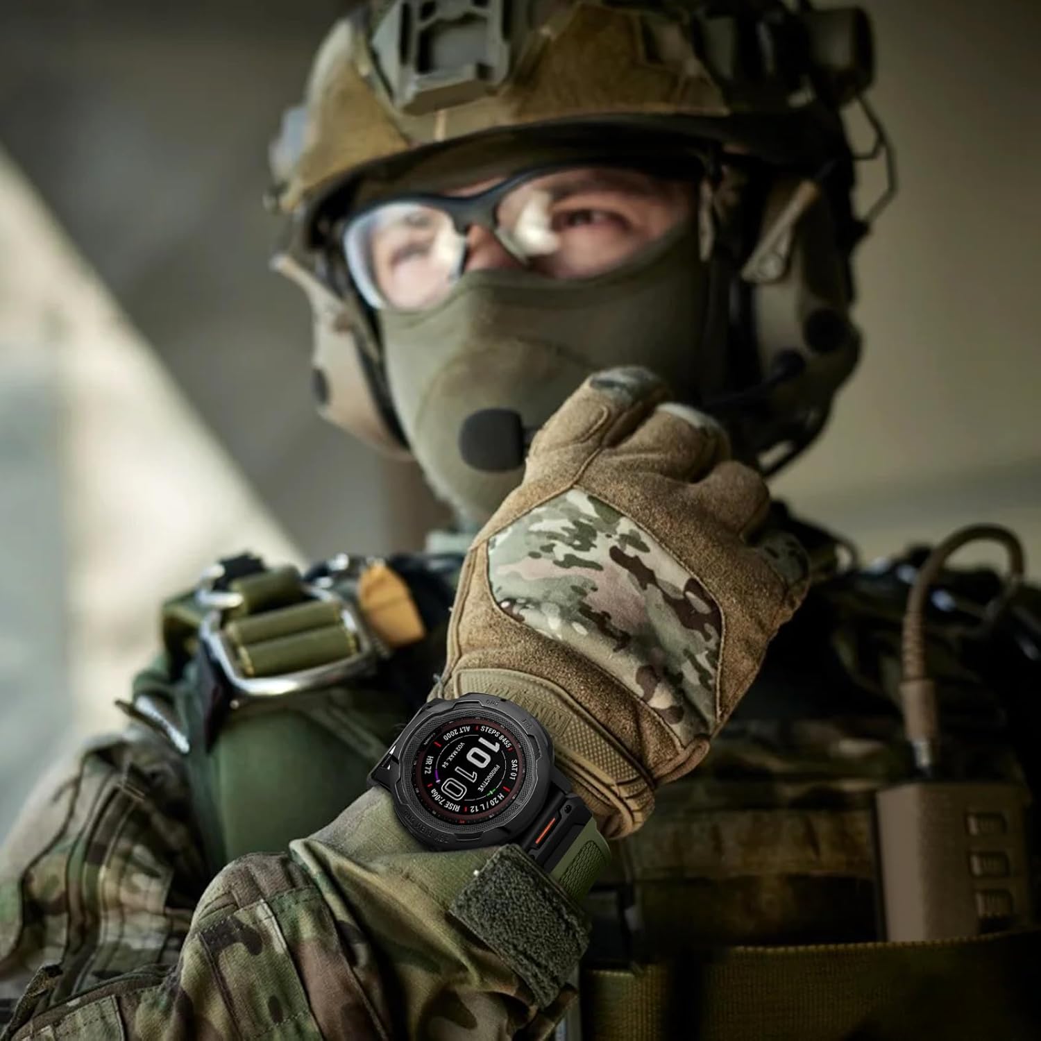 Bandletic Compatible with Garmin Fenix 6 Band - for Fenix 8 7 Band/Fenix 5 Watch Band, 22mm Quick Fit Silicone Rubber Strap for Fenix 7 6 Pro/5 Plus/Forerunner 965/945/Epix Pro Gen 2 47mm/Quatix 7 - Image 8