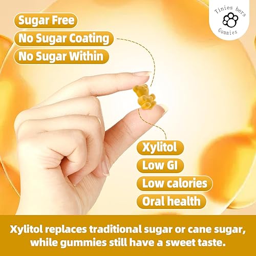 Miniatura 9 de Gomitas de glicinato de magnesio 500 mg, magnesio D3 K2 para adultos y niños, sin azúcar