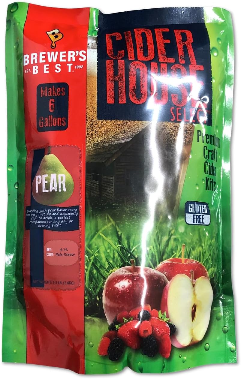 Cider House Select-1172 Home Brew Ohio Brewer's Best Pear Cider Kit