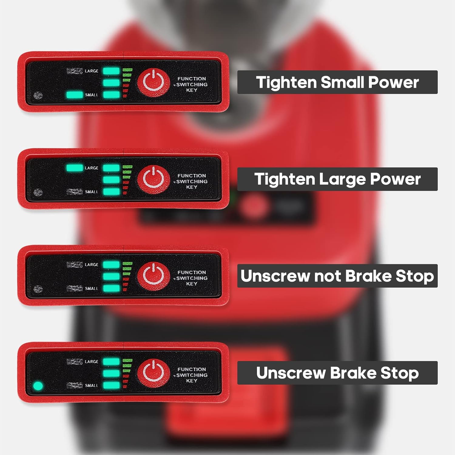 FAHKNS Cordless Impact Wrench 1/2 Inch Brushless High Torque Wrenches 210 ft-lbs (280N.m) Right Angle Detent Anvil Impact Drive Set Kit 2 Battery 18V 2300RPM Chuck/Drill/Sockets/Tool Box/Fast Charger