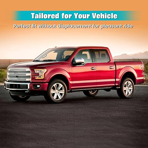 Miniatura 7 de FREEMOTOR802 Compatible con alfombrillas moldeadas 3D negras de 1 2 fila delantera y trasera, 3 unidades, elastómero termoplástico, elastómero