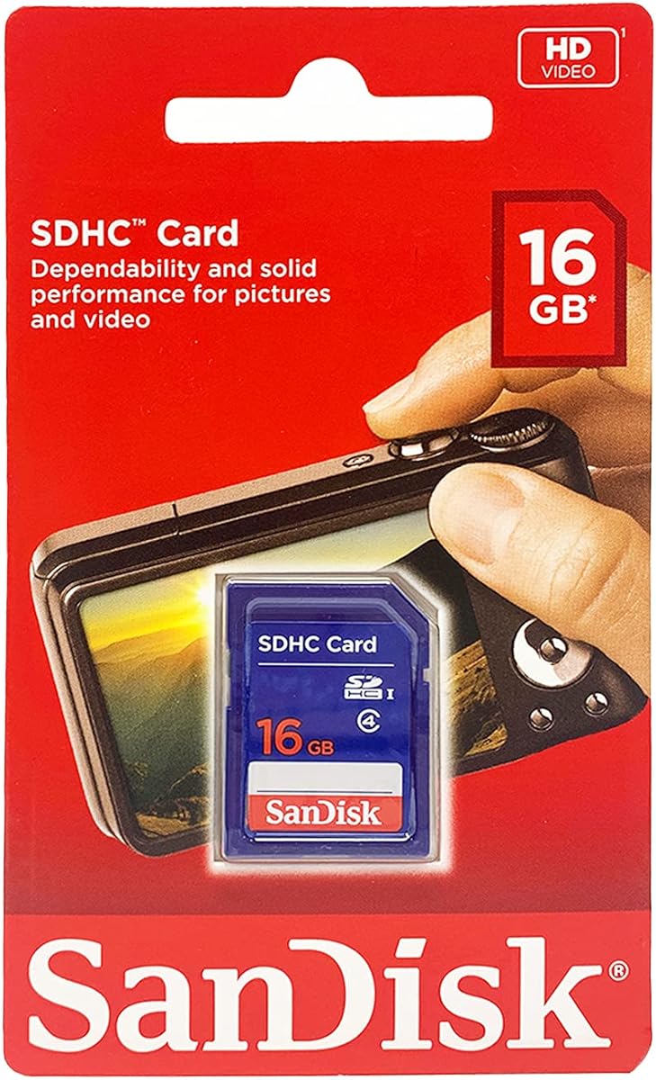 SanDisk Flash 16 GB SDHC Flash Memory Card SDSDB-016G (Label May Change) : Electronics
