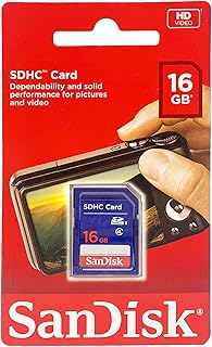 SanDisk 16GB SDHC Class 4 Memory Card
