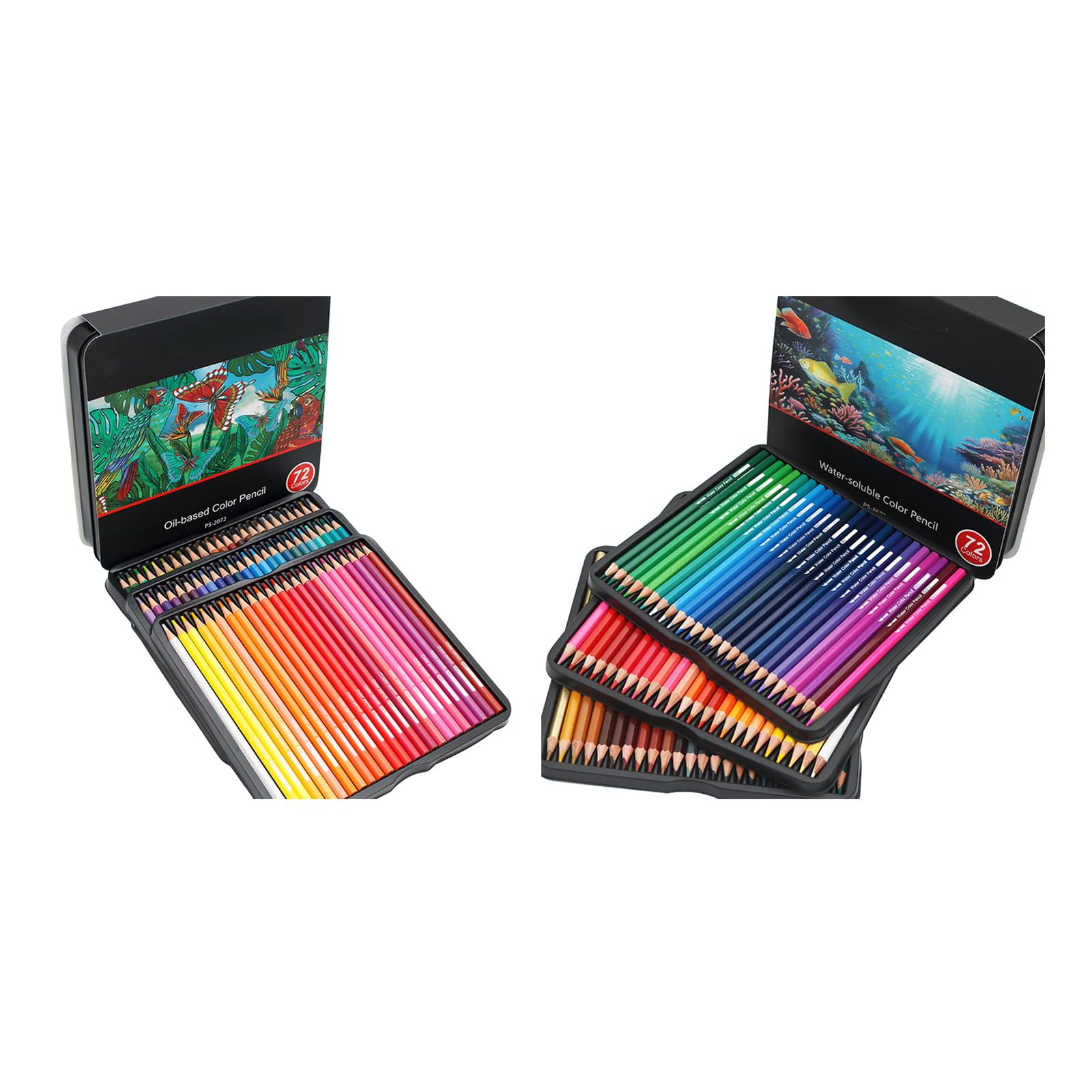 72 Matite colorate per colorare Disegni Matite colorate Pratica matita per schizzi per colorare schizzi, dipingere e disegnare matite