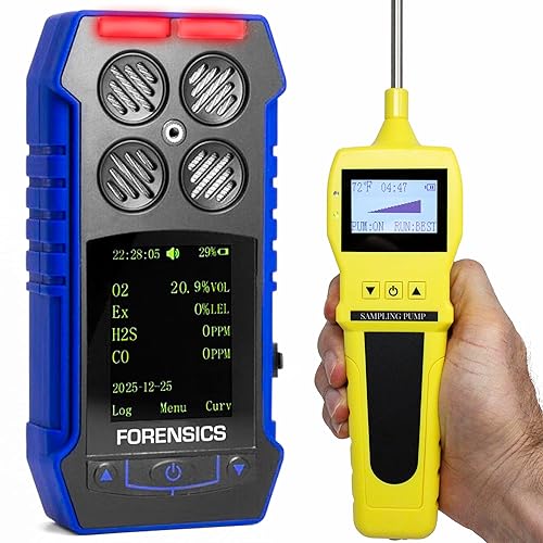 Multigas Detector Analyzer + Pump with Probe | USA NIST