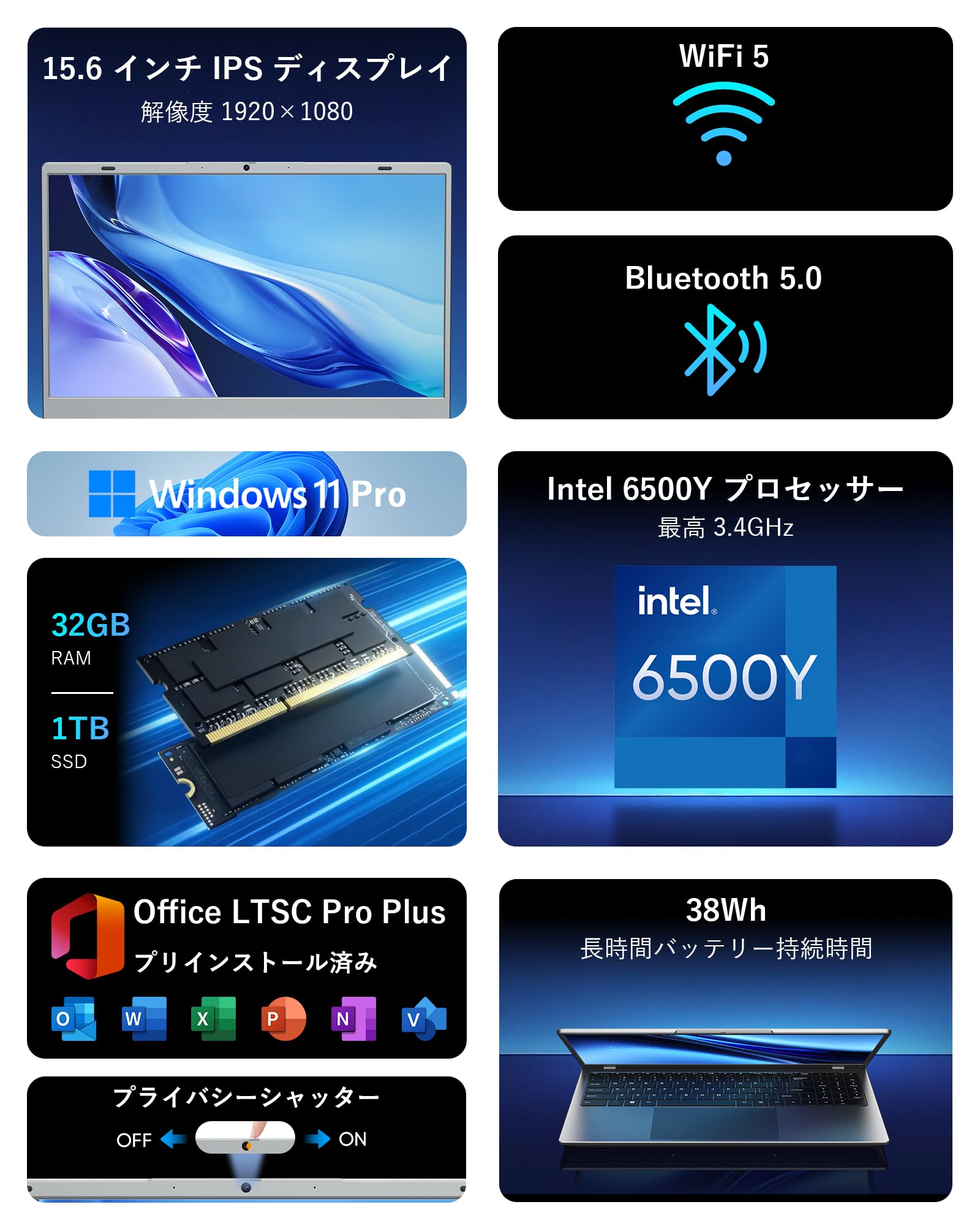 【新品】ECOHERO ノートパソコン 15.6 インチ Amazon.co.jp: ECOHERO ノートパソコン 15.6 インチ FHD