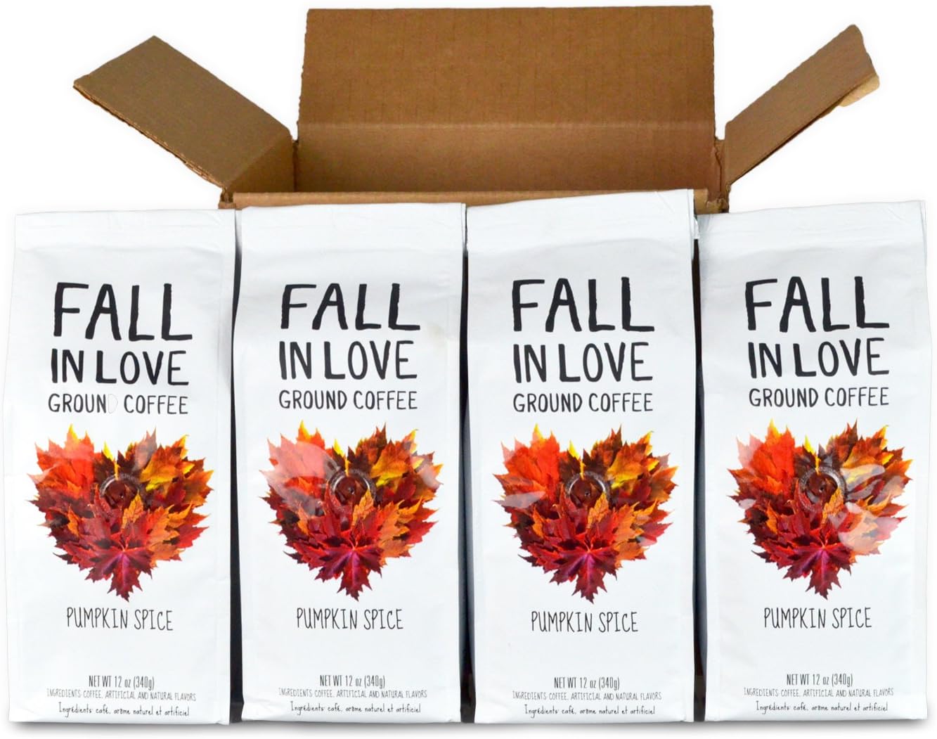 Fall In Love Pumpkin Spice Flavored, Ground Coffee