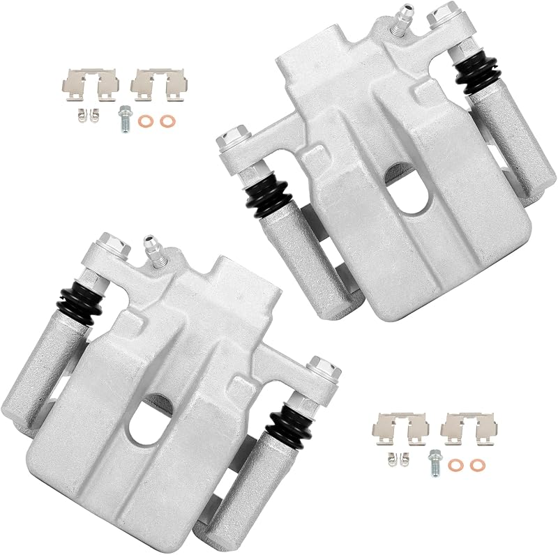 Pinças de freio a disco traseiras cciyu com suporte para Lexus ES350, Toyota Avalon e Camry – Conjunto com 2