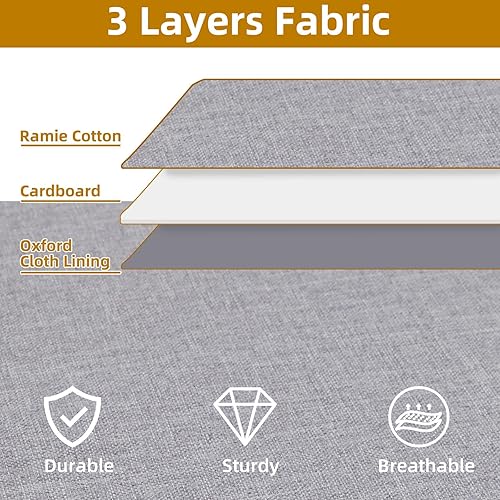 Miniatura 8 de YheenLf Under Bed Storage Containers Bin with Lids Handle, Foldable Sturdy Storage Bags with Handles for Organizing Clothes, Shoes, Blankets,