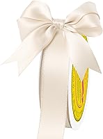 Vista 170 de Cinta de satén plateada de doble cara de 1-1/2 pulgadas x 50 yardas, cinta plateada de poliéster para envolver regalos, muy adecuada para bodas