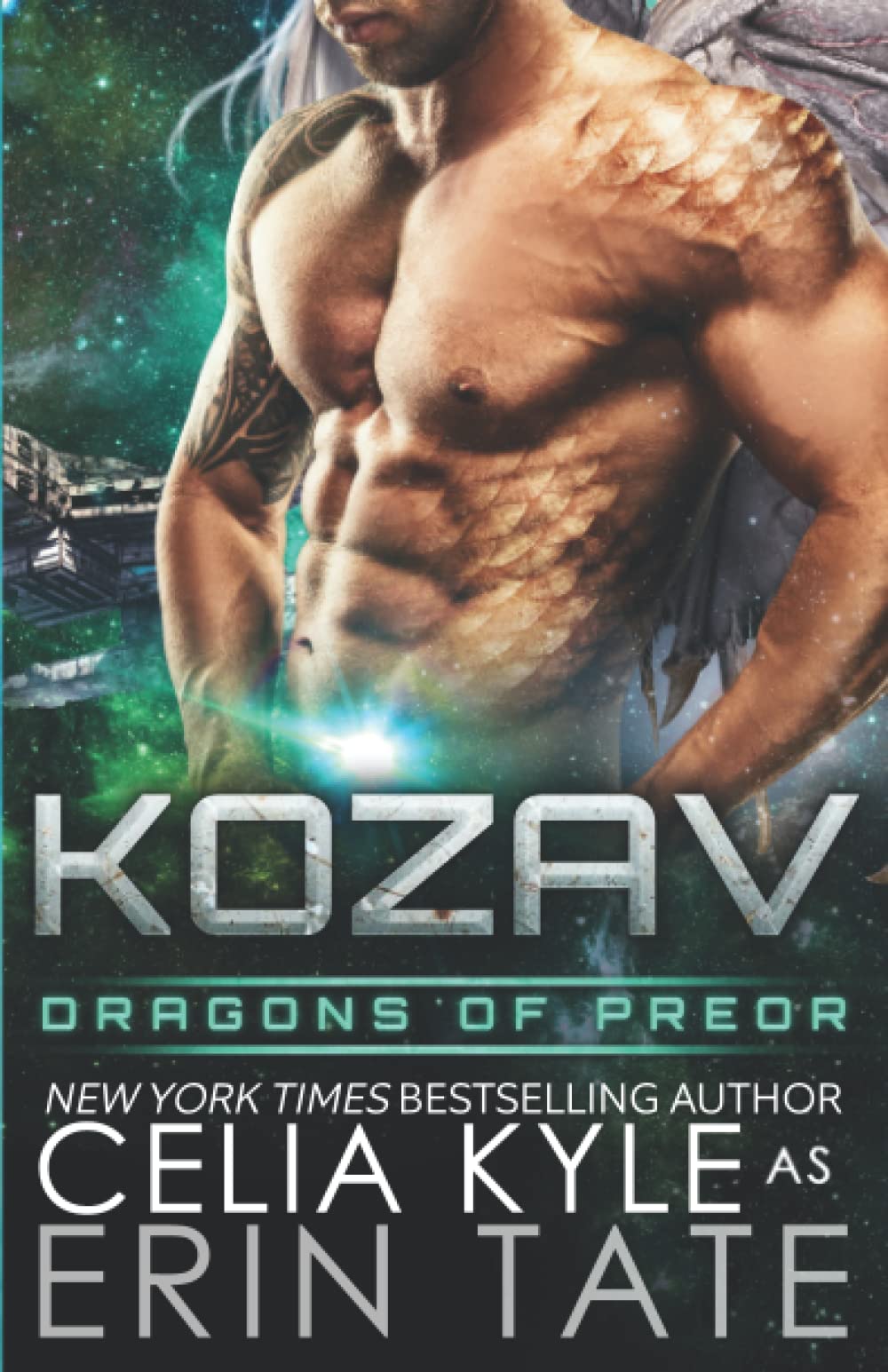 Kozav (Scifi Alien Romance): Volume 3 (Dragons of Preor)