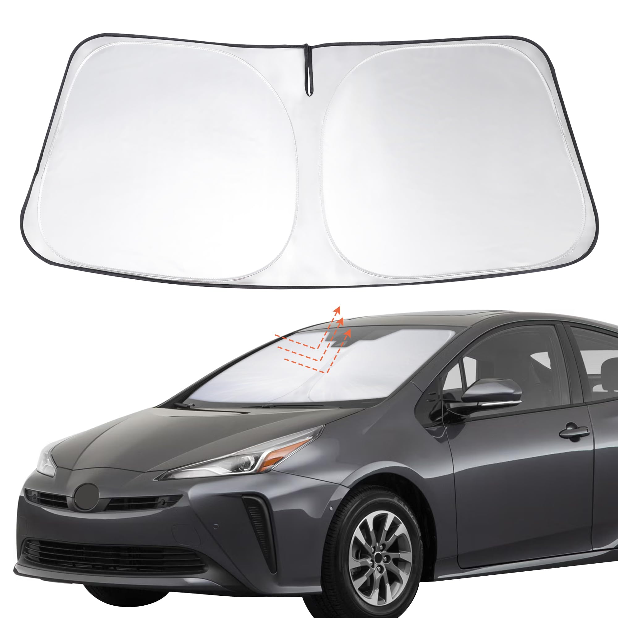 Windshield Sun Shade Sunshade for 2016-2021 2022 Toyota Prius