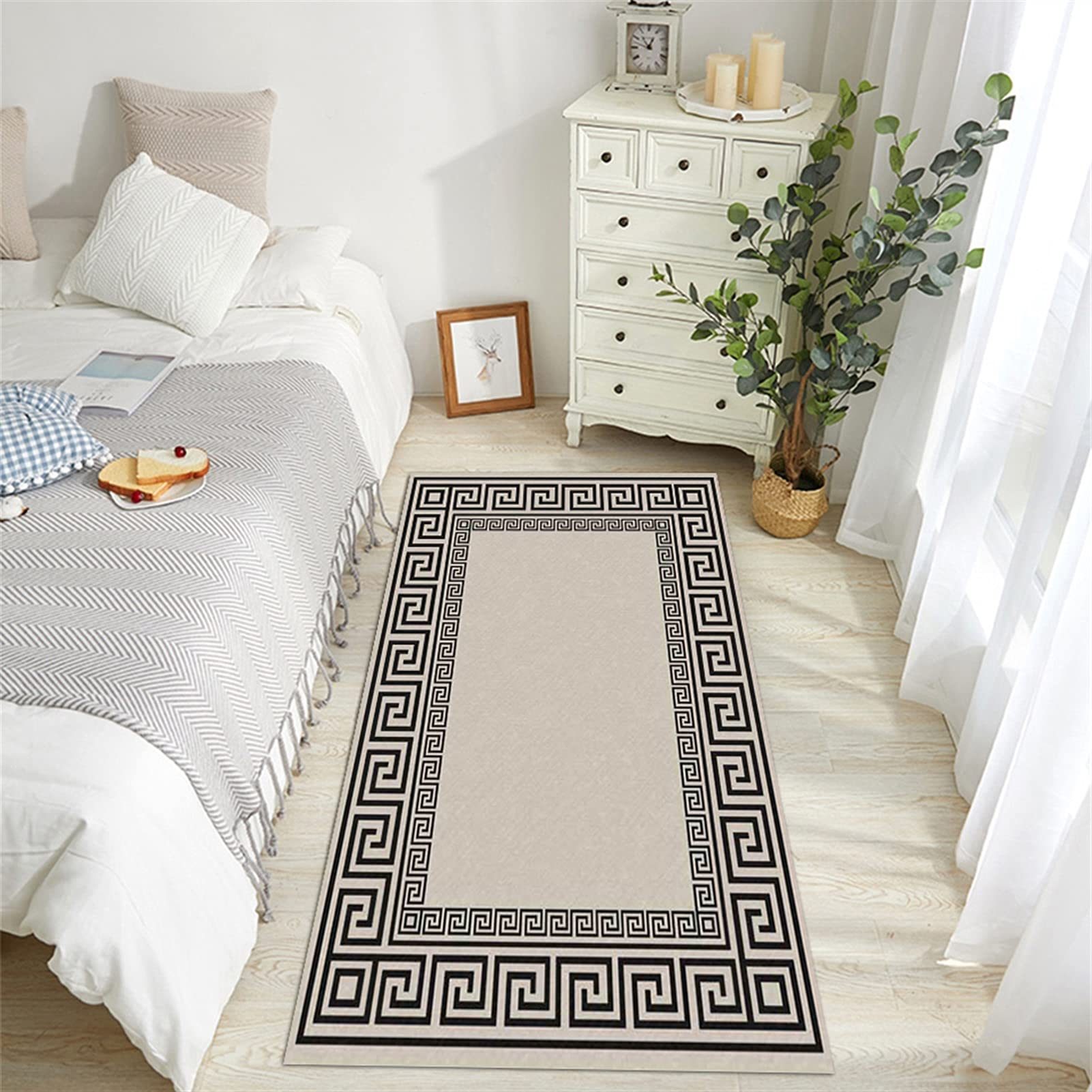Tapis de décoration à la maison géométrique idéal pour sécuriser et embellir votre entrée