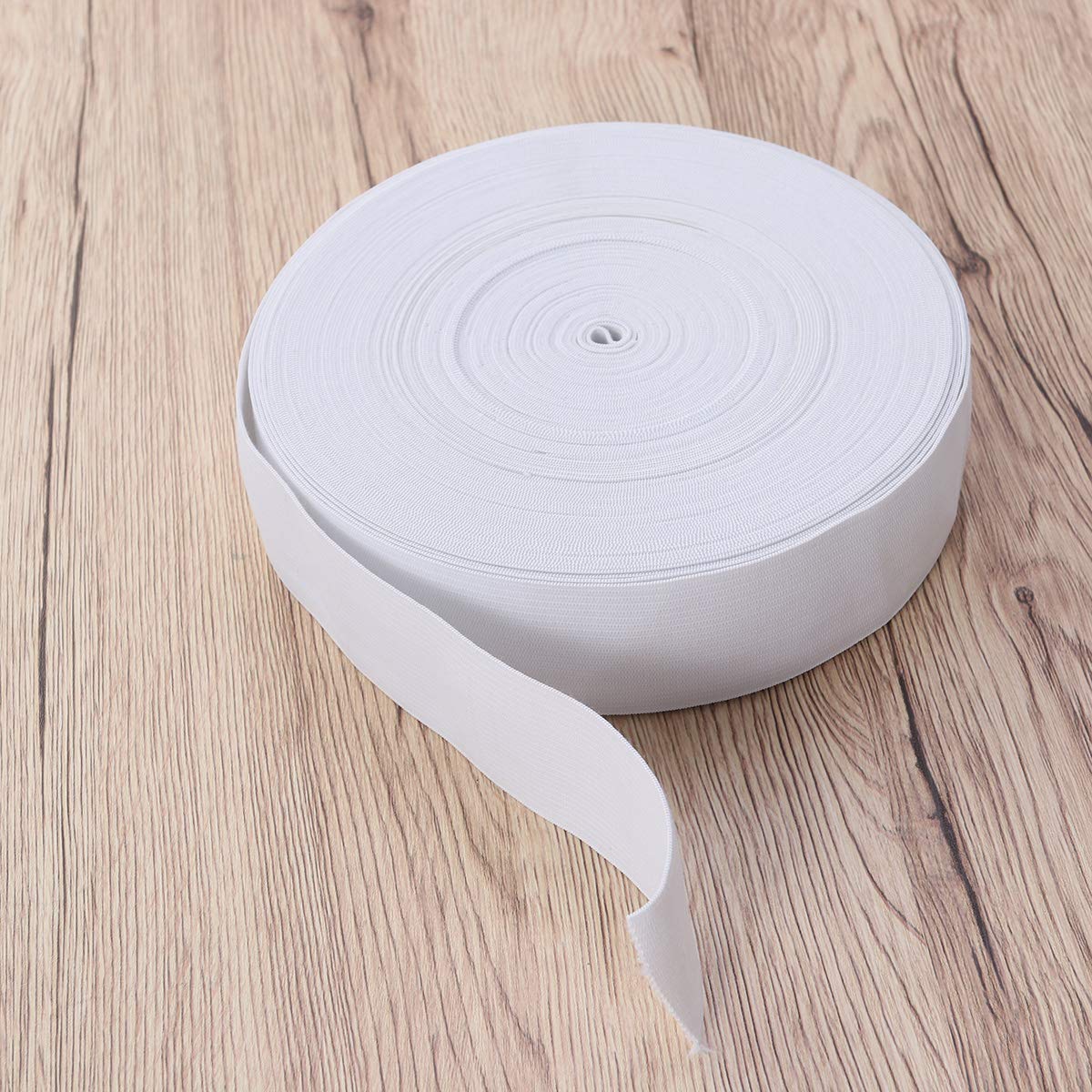Gemsy 1-Inch Sewing Elastic 4m-Roll for Tailoring and Clothes | Durable Elastic for Pants, Stitching, and Sewing Projects | Ideal for Professionals and DIY Enthusiasts 1