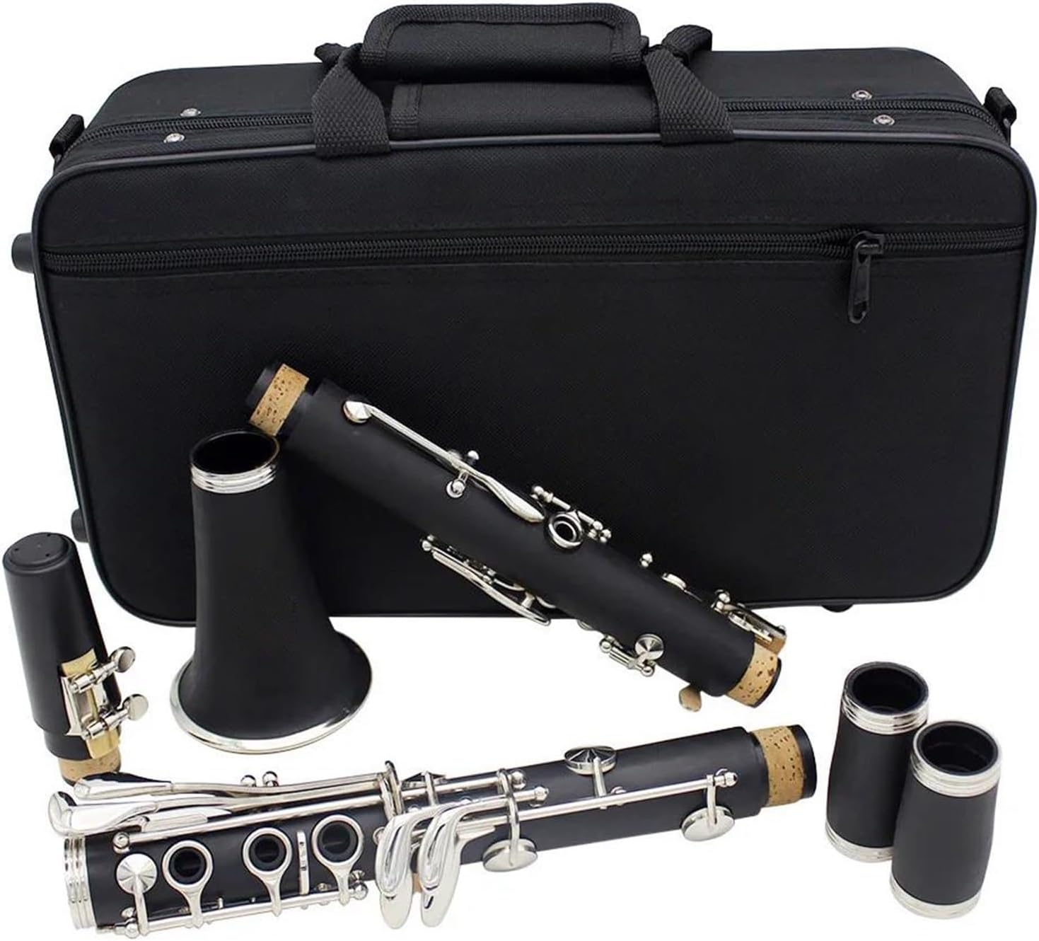 Clarinet for Adult Beginners Bb Clarinet 17 Keys Professional Woodwind Instrument