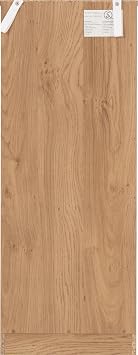 Seconique Dakota 5 Drawer Narrow, Slim Chest in Oak Effect