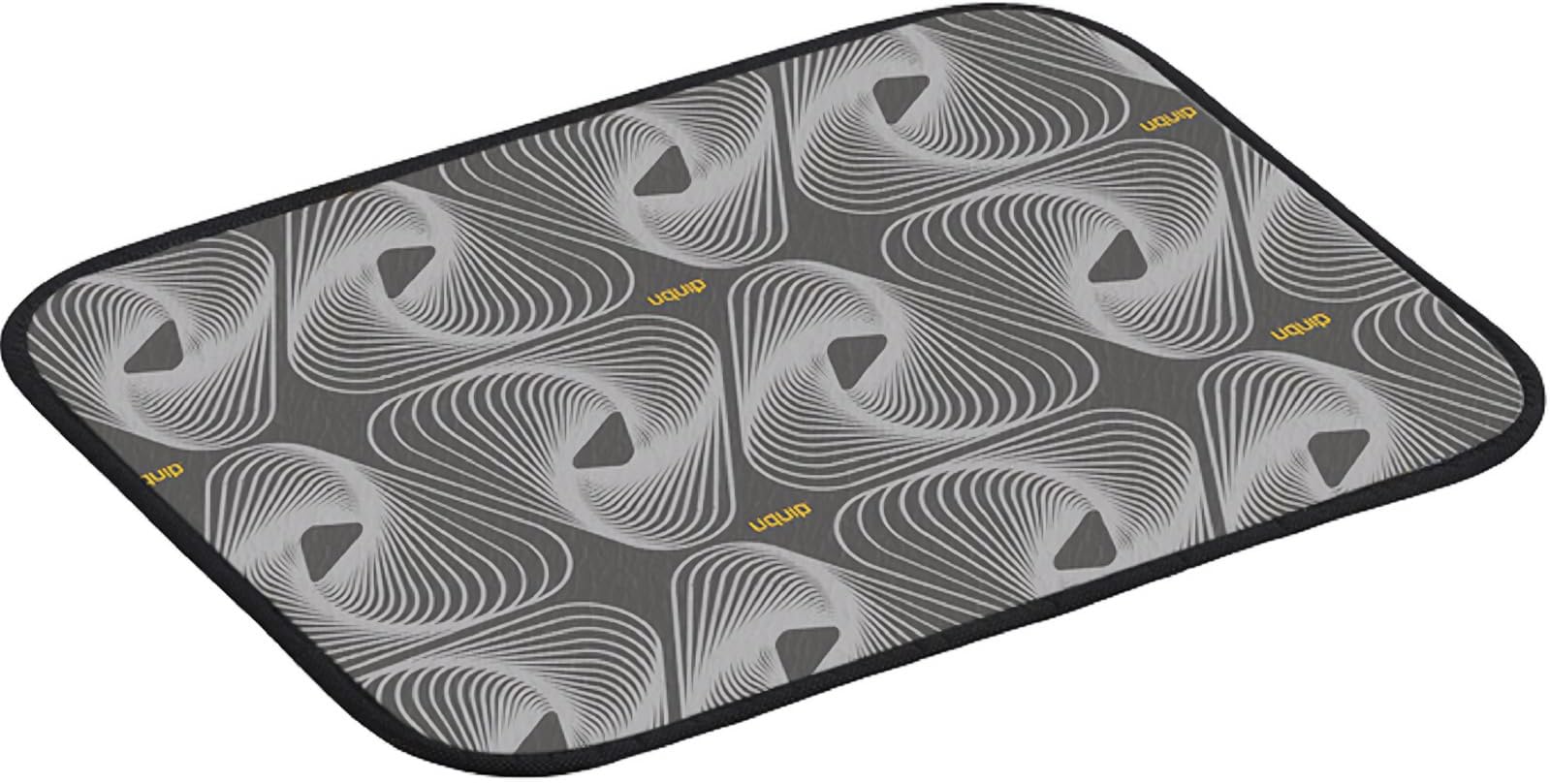 Uquip FLEXY 44 Seat Cushion for Camping and Outdoor Activities - Grey/Yellow
