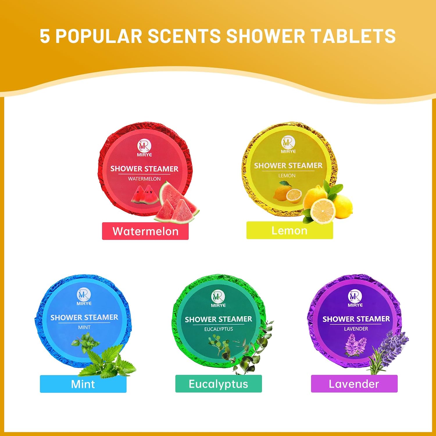 30 Pack Shower Steamers Bath Bombs Aromatherapy Gifts for Women