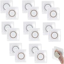 ArrErr 8 Pair Sew Magnetic Snap Buttons Sewing Type Hidden Magnetic Snaps Closure Fastener for Purse Flaps Bag Handbag Tote Wallet Pocket Coin Pouch Adaptive Clothing Shirts Dog Bandanas Neckerchief