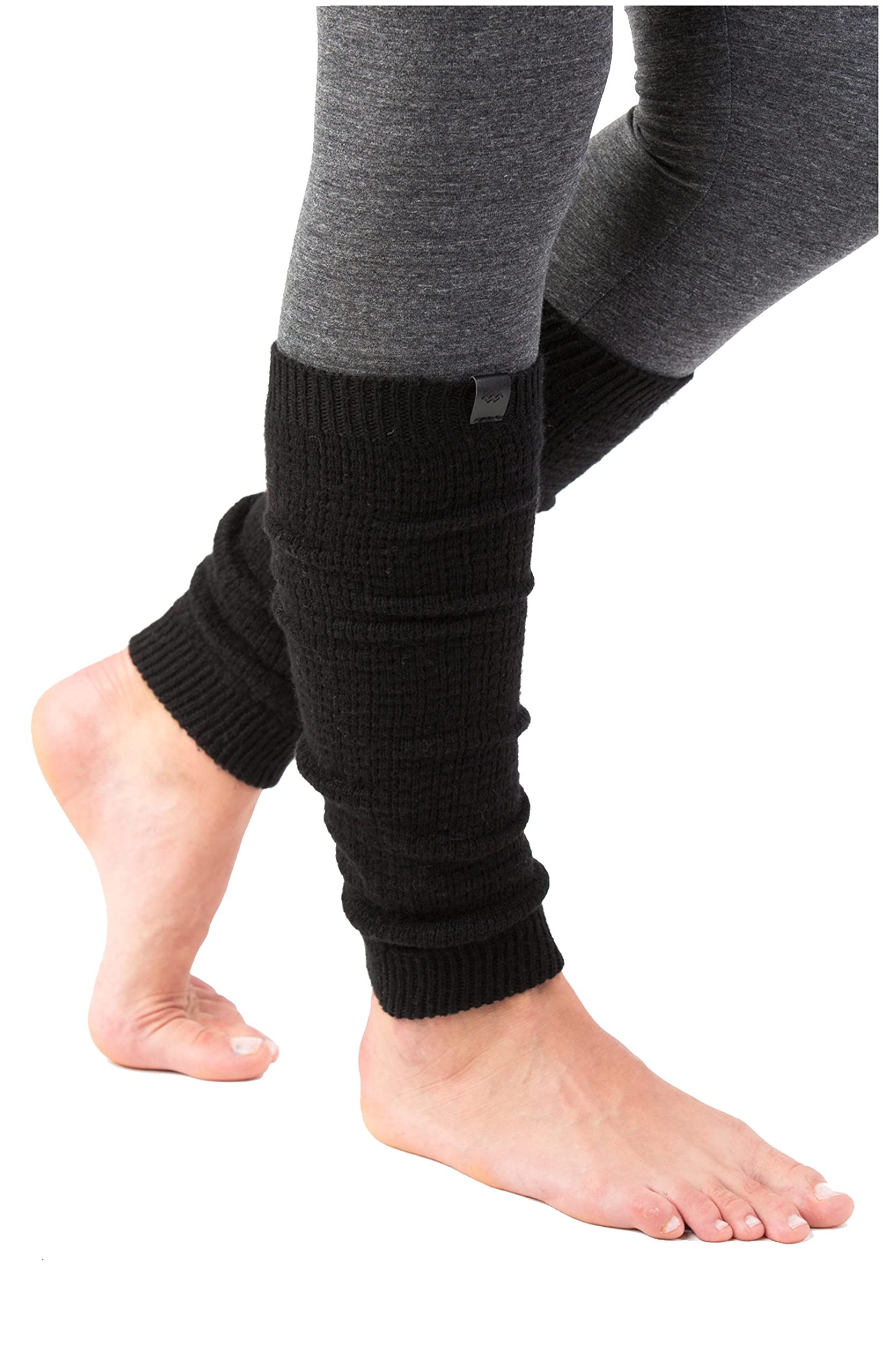 Marino Long Leg Warmers For Women - Winter Knee High Knit Leg Warmer Socks Enclosed in an Elegant