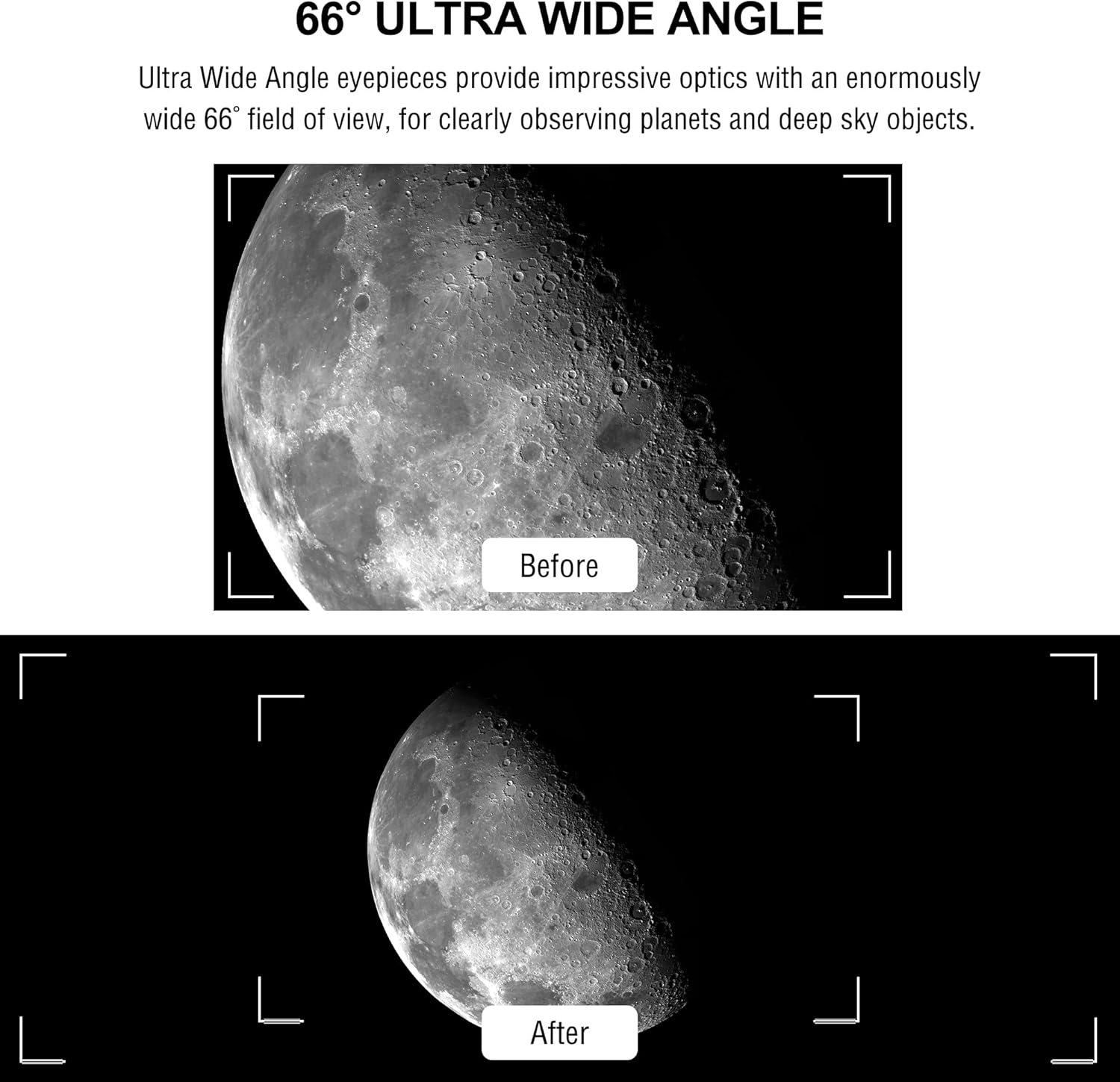 Alstar 1.25" 66 Degree 6mm Telescope Eyepiece - Bundle with - 1.25" O-III Filter
